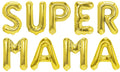 Folienballon Schriftzug (Supermama) 35cm Höhe