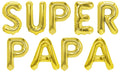 Folienballon Schriftzug (Superpapa) 35cm Höhe