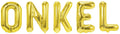 Folienballon Schriftzug (Onkel) 35cm Höhe