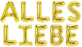 Folienballon Schriftzug (Alles Liebe) 35cm Höhe