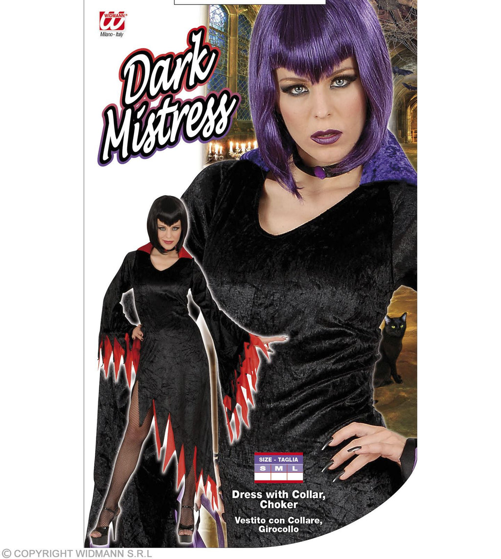 Kostüm Dark Mistress inkl. Halskette