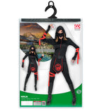Kostüm Ninjakriegerin