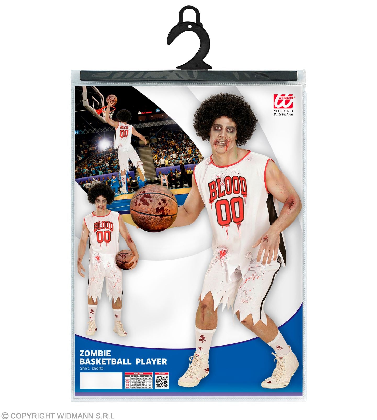 Kostüm Zombie Basketballspieler