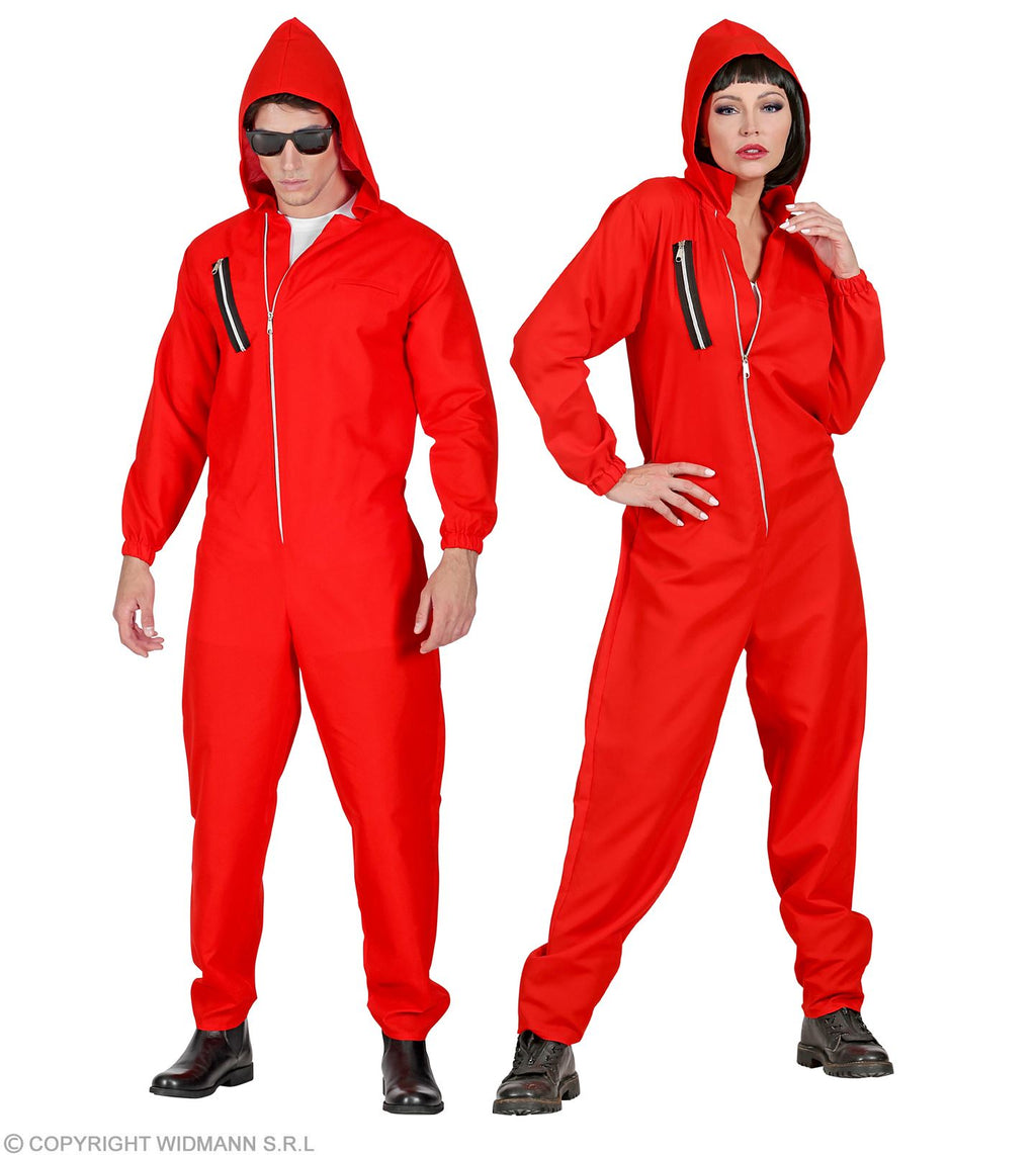 Kostüm roter Overall