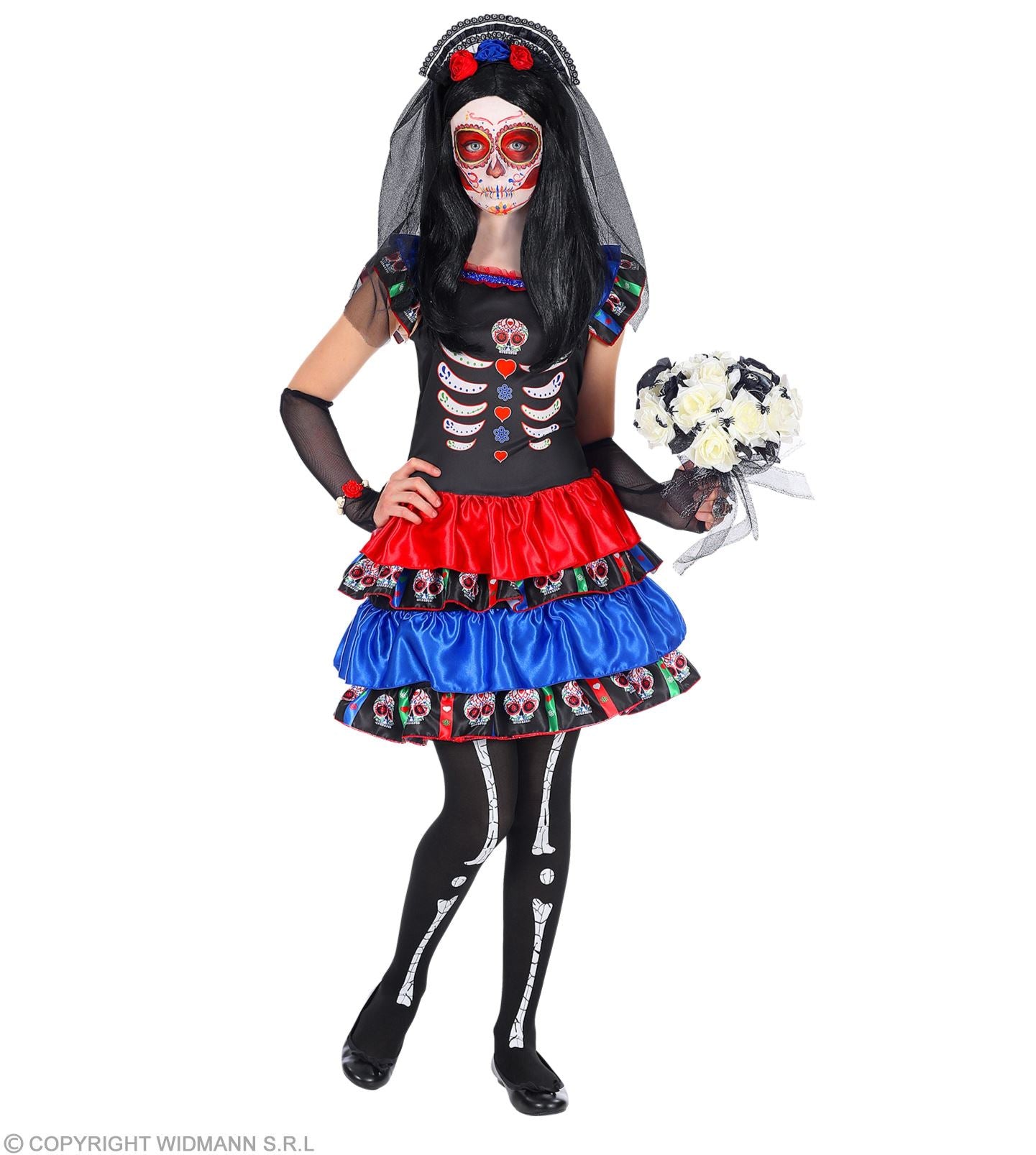 Kostüm Dia de los Muertos