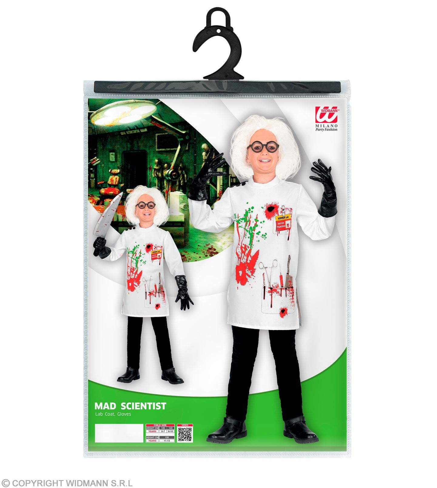 Kostüm Mad Scientist