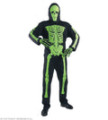 Kostüm Neonskelett inkl. Maske