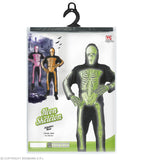 Kostüm Neonskelett inkl. Maske