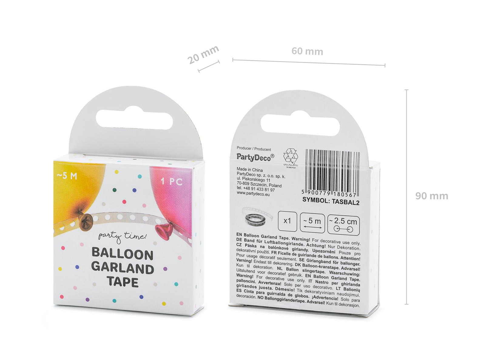 Band Ballongirlande 5m