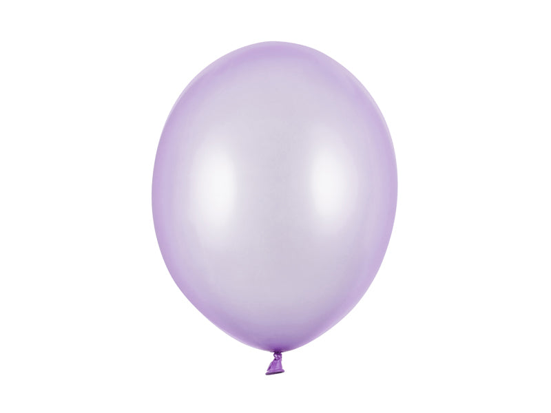 10x Latexballon Strong lila metallic 30cm