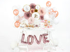10x Latexballon Strong rosegold metallic 30cm