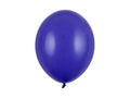 10x Latexballon Strong dunkelblau pastell 30cm