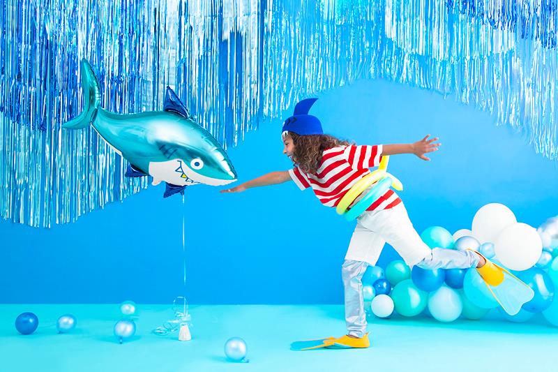 10x Latexballon Glossy blau 30cm