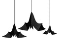 3x Aufhänger Fledermaus schwarz