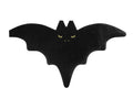 20x Serviette Fledermaus schwarz 16x9cm