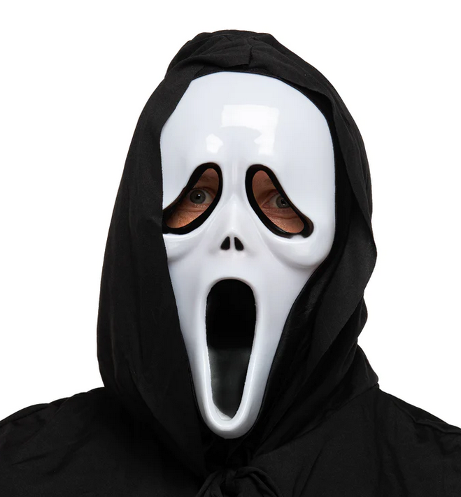 Maske Scream 46x18cm