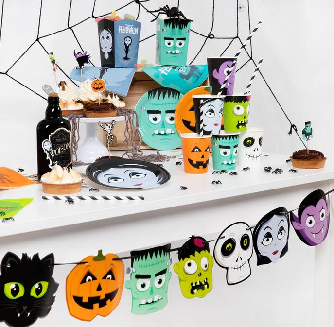 Girlande Halloween Monster 1,5m