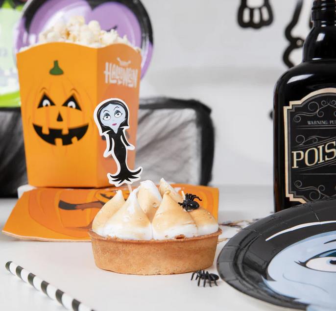 7x Cupcake Topper Halloween Monster 9cm