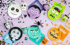 6x Papierteller Halloween Monster 18cm