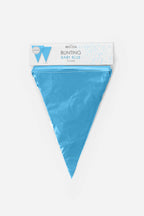 Wimpelkette hellblau 10m