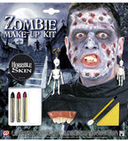 Schminkset Zombie mit Zubehör
