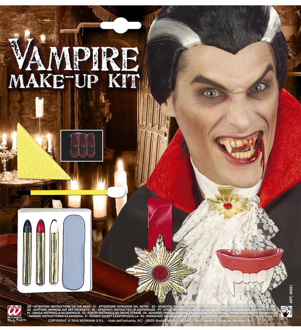 Schminkset Vampir mit Zubehör