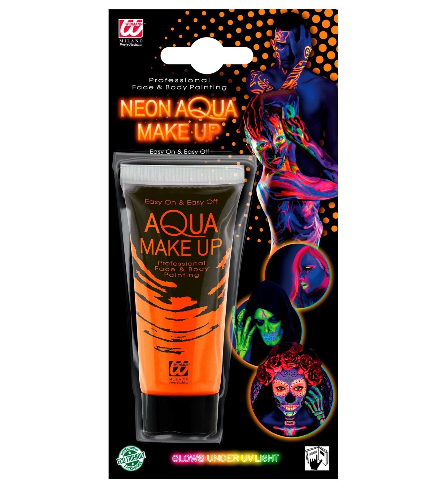 Aqua Make-up UV neon orange 30ml