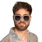 Brille Bling Bling schwarz