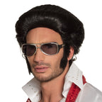 Perücke Rock´n Roll schwarz