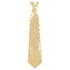 Krawatte Glitzer gold