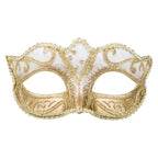 Venezianische Maske Felina gold