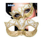Venezianische Maske Felina gold