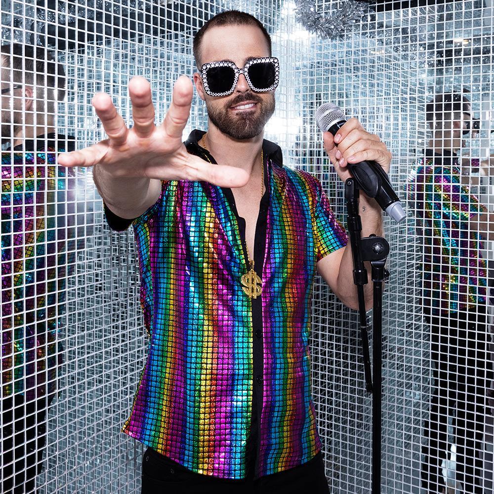 Brille Bling Bling schwarz