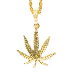 Halskette Gras gold