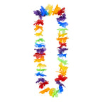 Hawaii Set Rainbow Kette, Stirnband, Armbänder