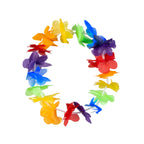 Hawaii Set Rainbow Kette, Stirnband, Armbänder
