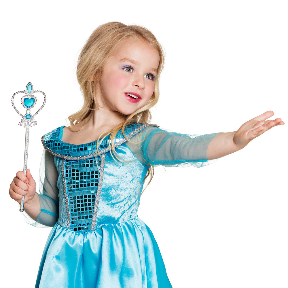 Zauberstab Prinzessin Herz blau
