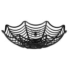 Schüssel Spinnennetz schwarz 27cm