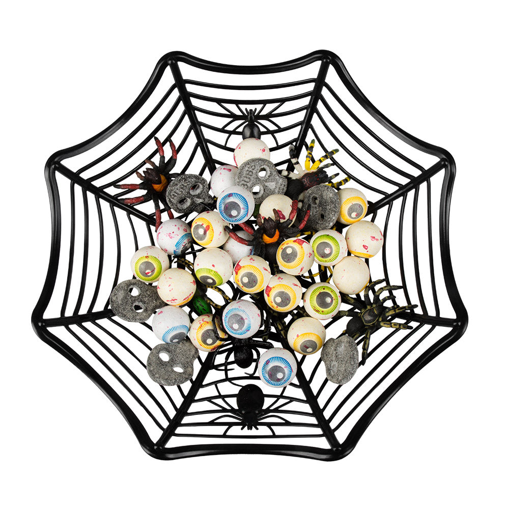 Schüssel Spinnennetz schwarz 27cm