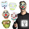 LED Maske farblich sortiert