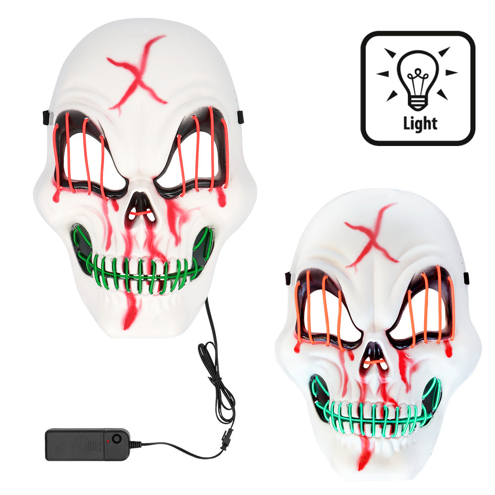 LED Maske farblich sortiert