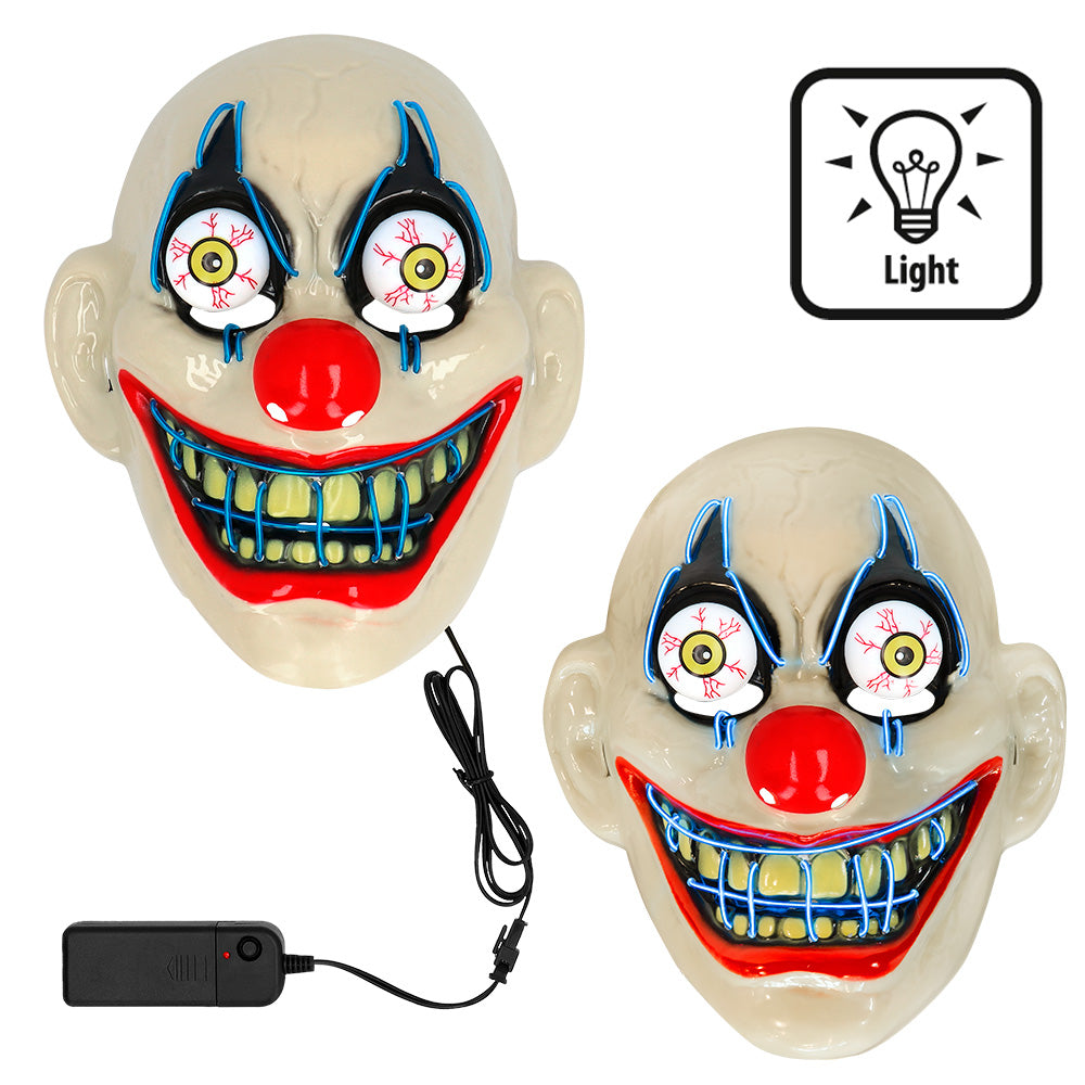 LED Maske farblich sortiert
