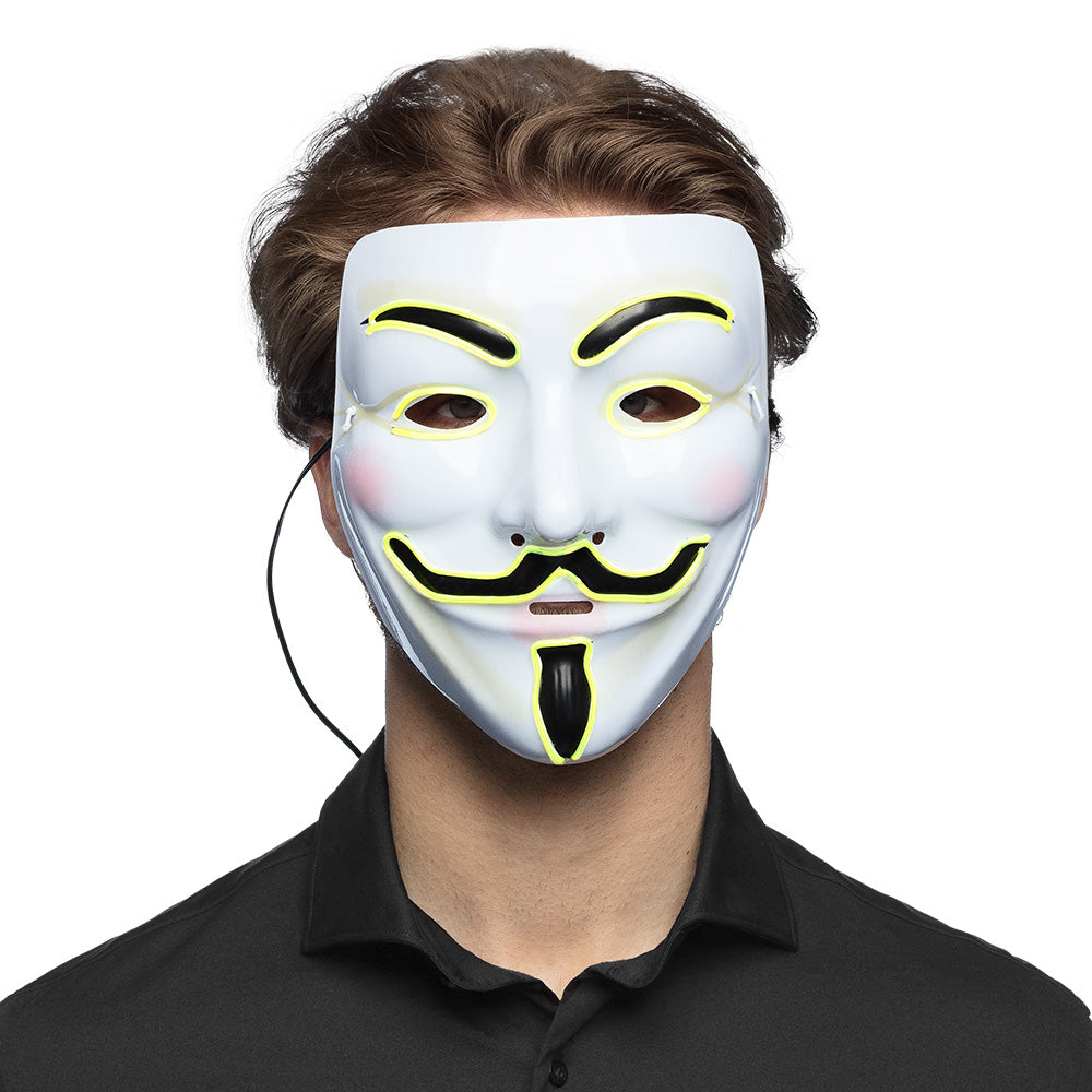 LED Maske Protest