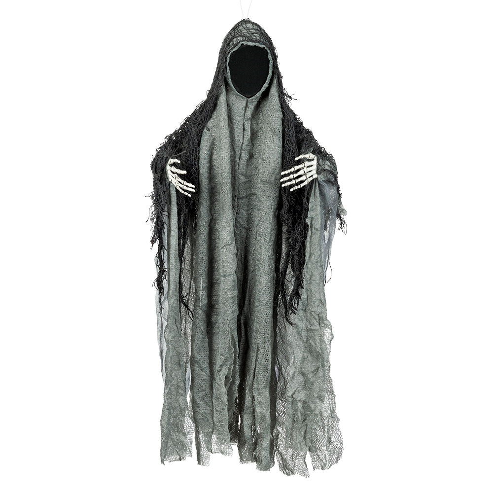 Gesichtsloser Geist 46cm schwarz-grau