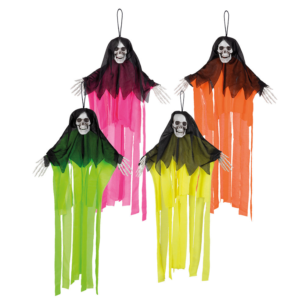 Neonskelett 45cm farbig sortiert