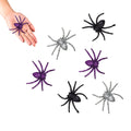 6x Glitzerspinne 7cm