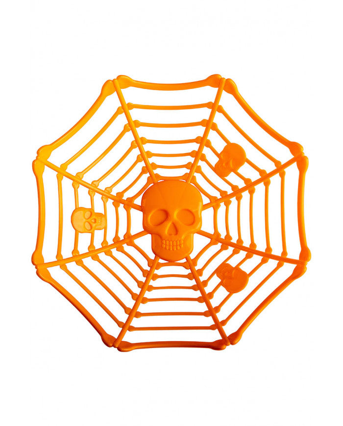 Schüssel Totenkopf orange 27cm