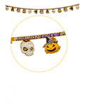 Halloweengirlande 2,7m Glitzer