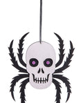 Dekoration Filz Totenkopfspinne 35cm