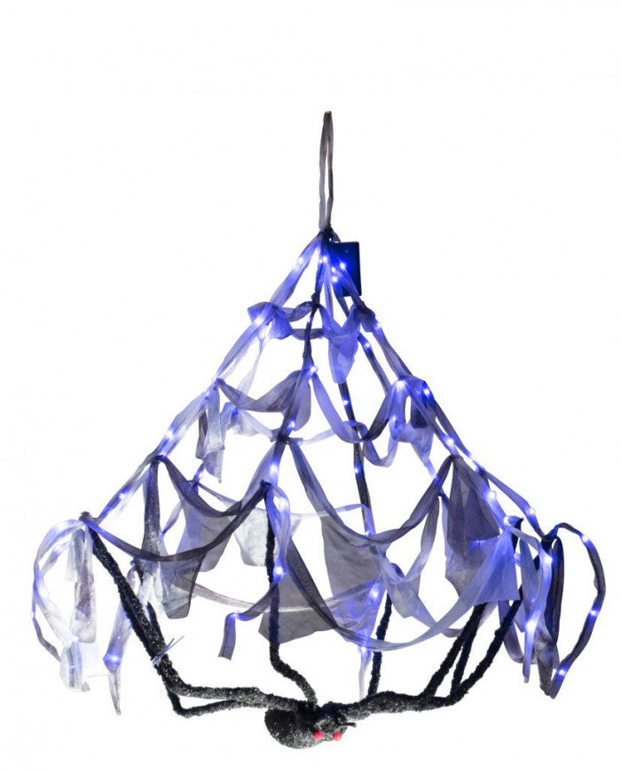 Spinnenetz Kronleuchter LED 75cm
